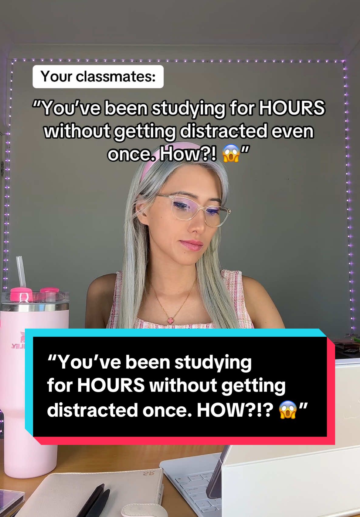 Turn your focus into OVERDRIVE 🤭✅🧠👩🏼‍🎓 - POMODORO METHOD ⏰  Study for 25min, then rest for 5 mins. Repeat x4 then take a longer 10-15min break.  As you train your focus, extend to 45min work and 10min break.  This method forces you to take breaks at regular intervals, so that you can remain focus and efficient during the time you work.  The short working periods provide you with a sense of urgency, which will also motivate you to knuckle down and crunch out the work, rather than give in to distractions 👏🏽 - #focushacks #studytok #students #studyhacks #studentlife 