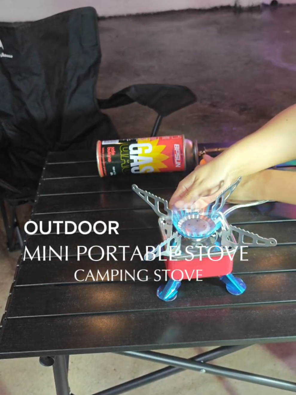 Mini Portable Stove ✨ Kung mahilig kayo mag camping para sainyo to!  #ministove #portablestove #campingstove #trending 