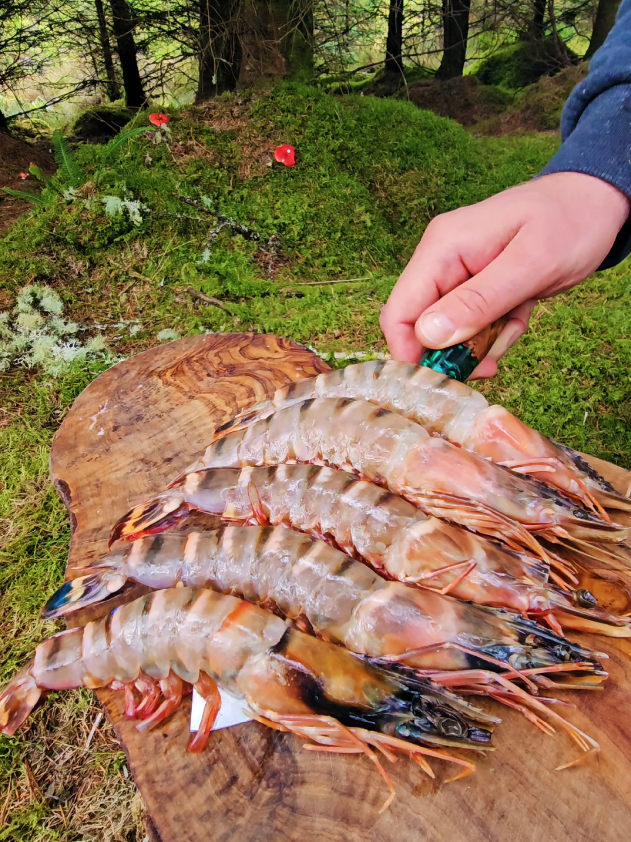 Giant Fried Shrimps 😍 #fyp #asmr #food #cooking #menwiththepot 
