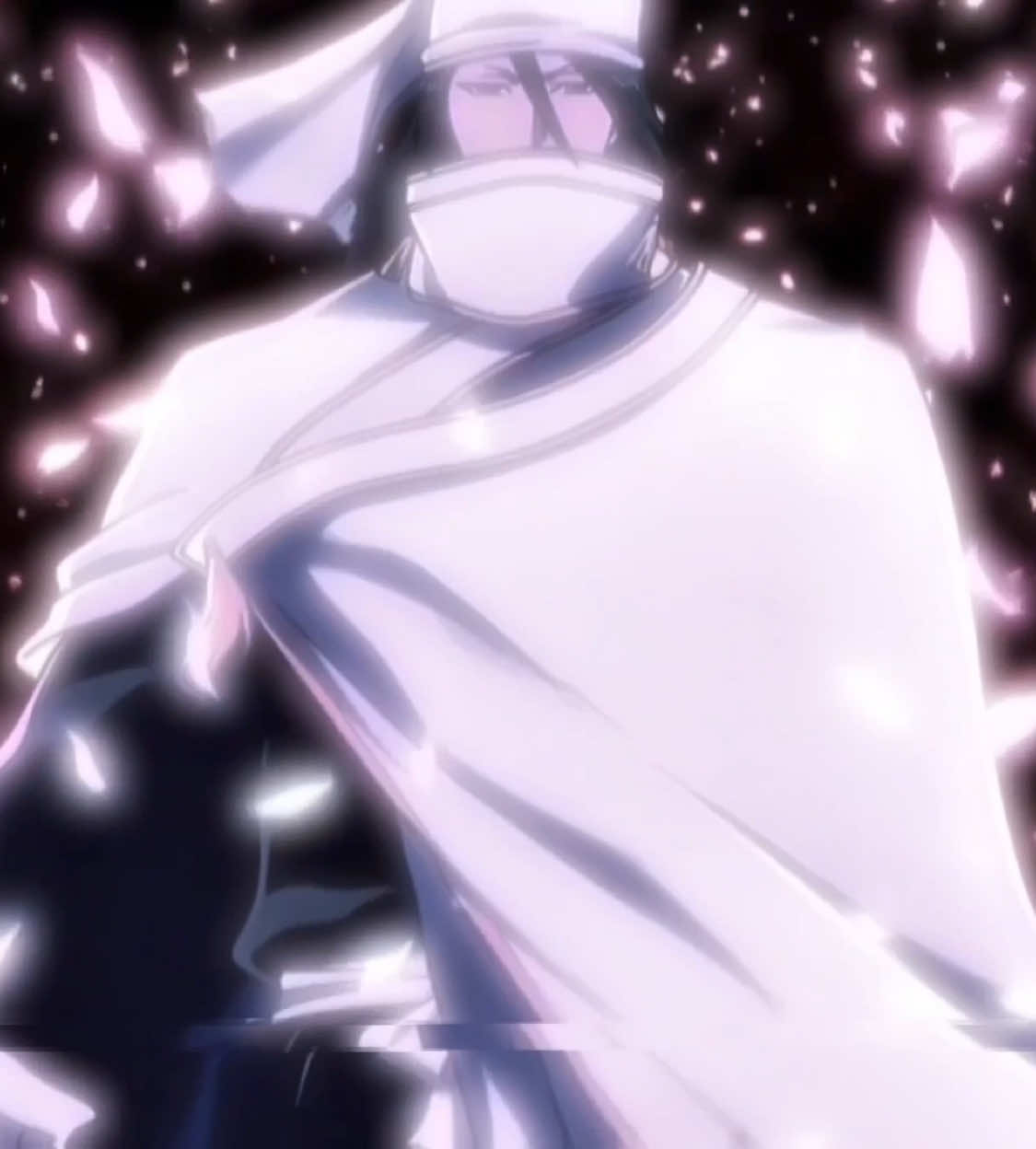 Bankai senbonzakura kageyoshi. #animeedit #byakuya #byakuyakuchiki #bleach 