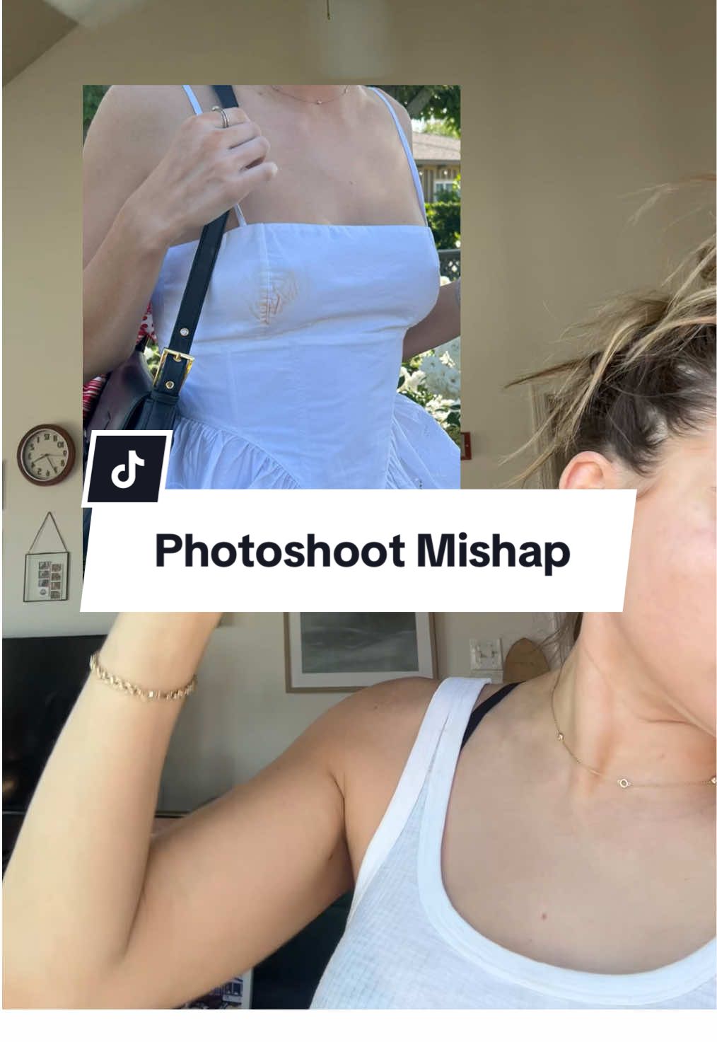 Not the foundation on a white shirt 😩