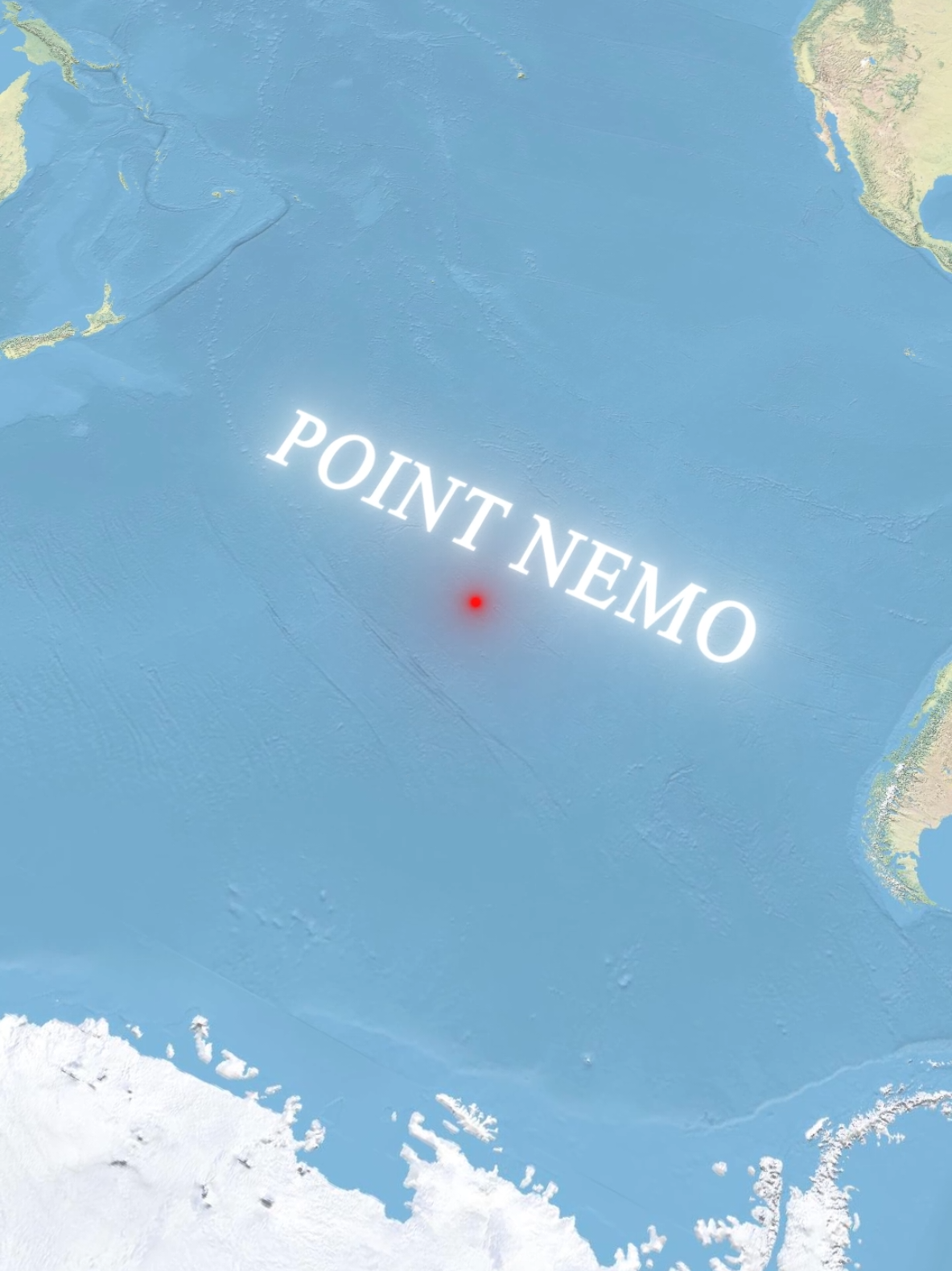 Point Nemo : l’endroit le plus isolé de la planète, où les astronautes sont plus proches que tout être humain, et où la Terre cache ses secrets les plus étranges #ishakgeo 