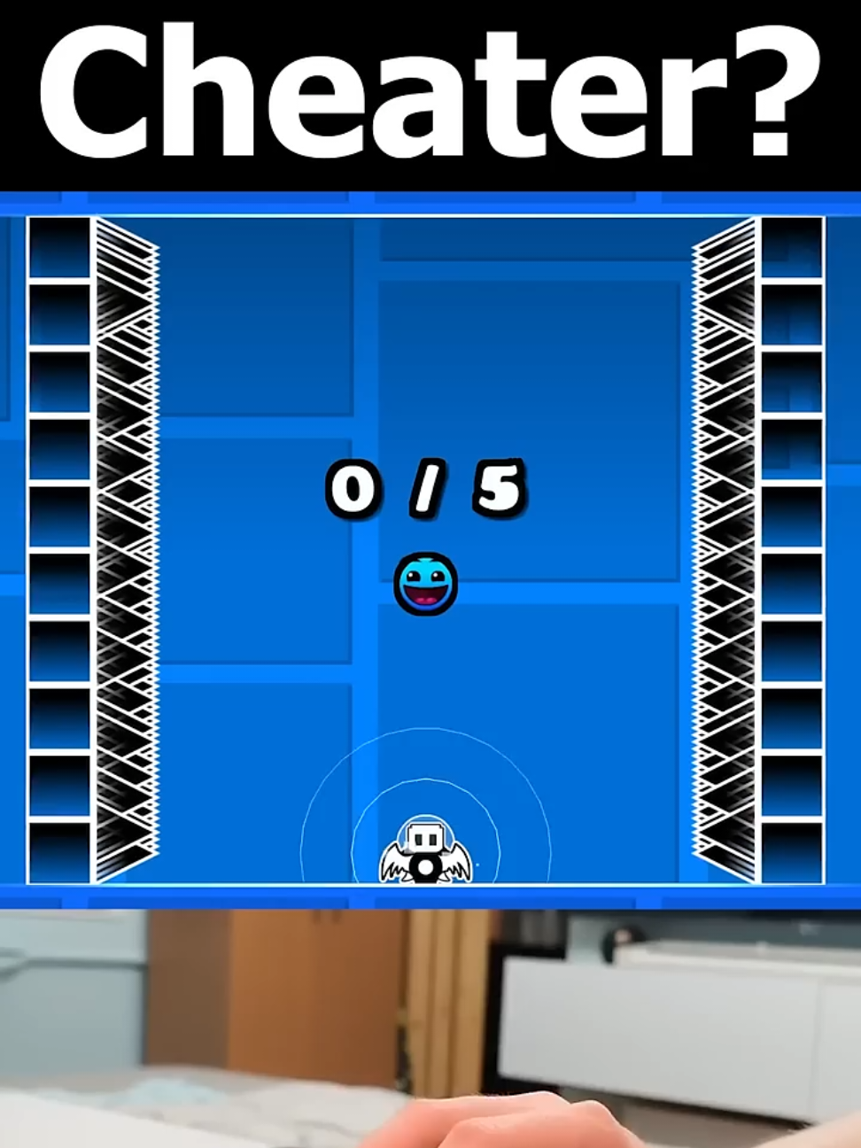 5 versus 500 click spam challenge geometry dash #geometrydash #viralvideo #fybシ #for #grow2viral GDSkills #DashToTheBeat #GeometryJumps #RhythmRunner #DashChallenges #GeometryJams #SpeedyShapes #DashingFun #GeometryMaster