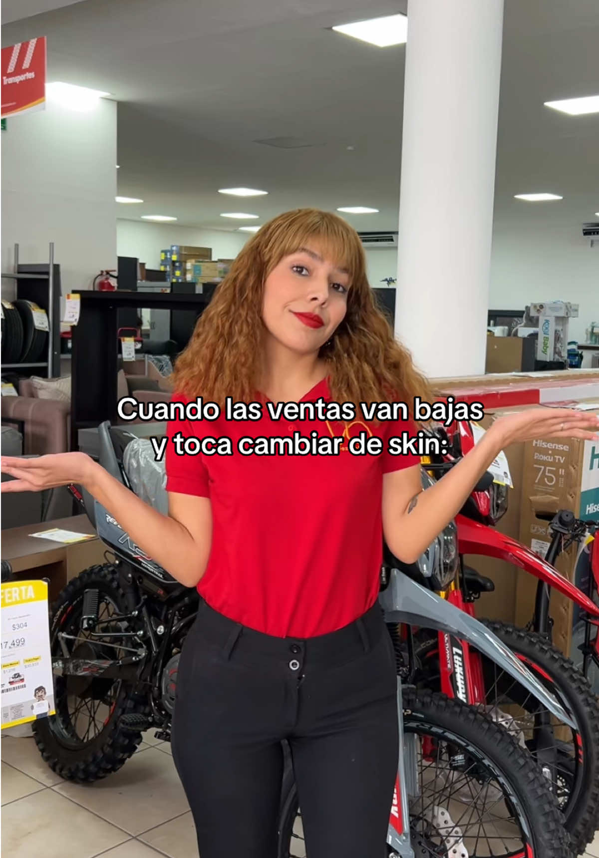 Cuando las ventas van bajas y toca cambiar de skin: 