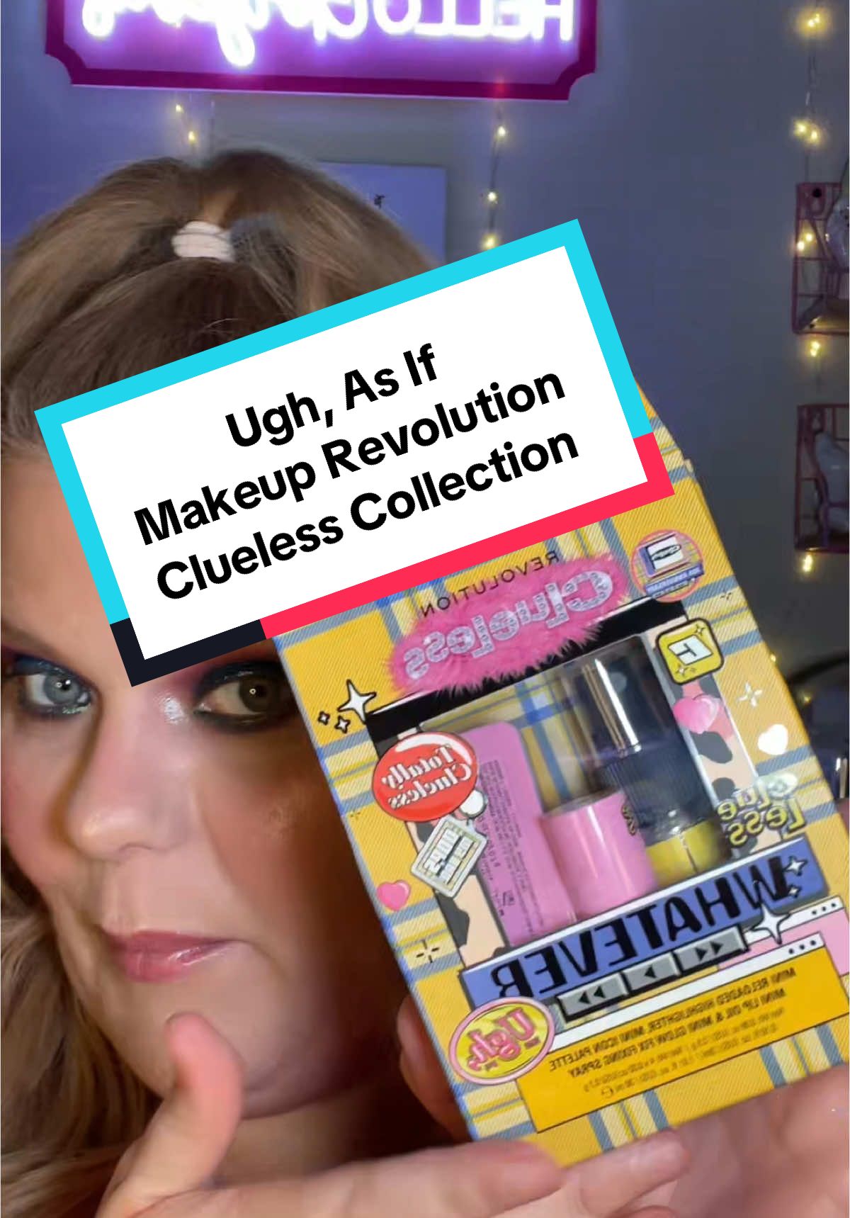You are totally buggin if you don’t love this @Makeup Revolution Clueless Collection I think I need to pick up the rest! #unboxing #clueless #makeuprevolutionclueless #makeuptutorial #drugstoremakeup #walmarthaul #walmartbeautyfinds 
