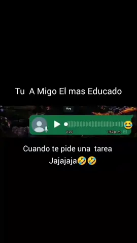 𝑻𝑼 𝑨𝑴𝑰𝑮𝑶 𝑬𝑳 𝑴𝑨𝑺 𝑬𝑫𝑼𝑪𝑨𝑫𝑶 🤣🤣 #etiquetal@ OH #mencional@