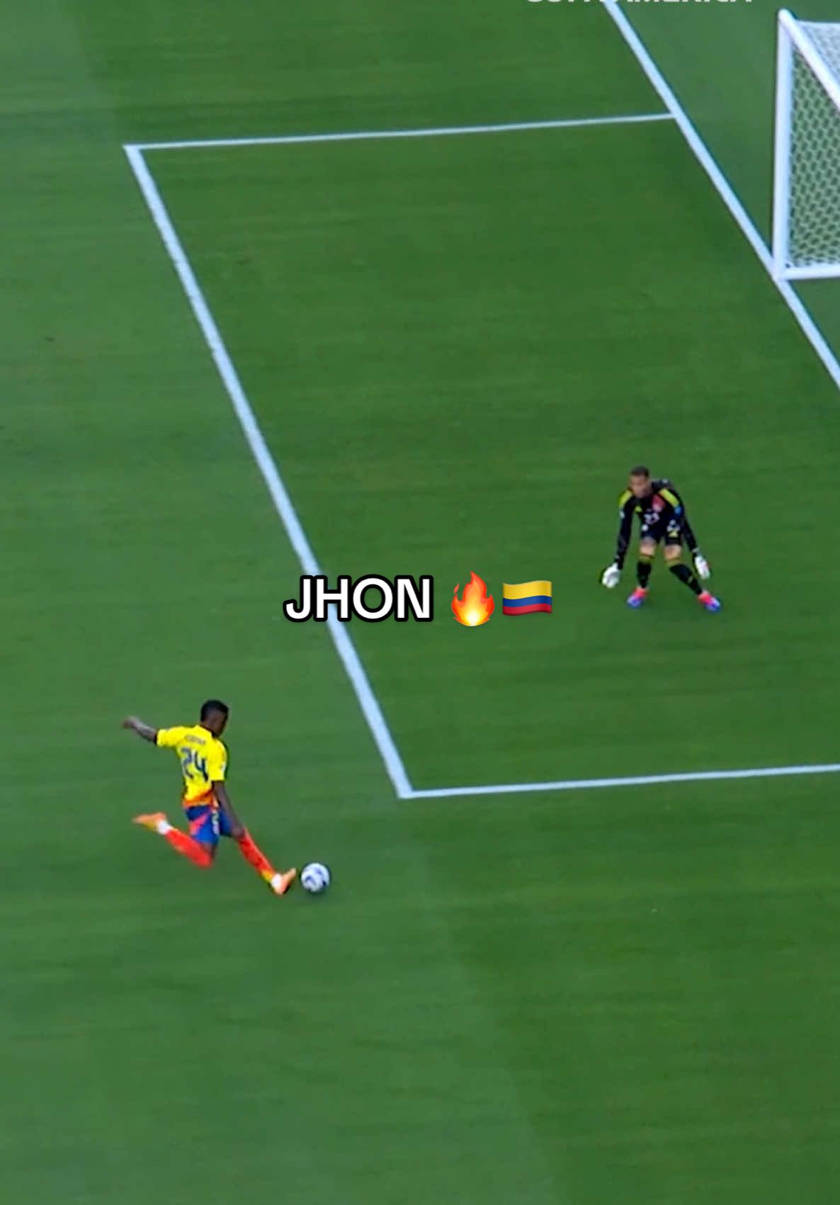 Jhon 🔝🇨🇴  #cordoba #colombia #copaamerica #TikTokDeportes #gol @FCFseleccioncolombia 