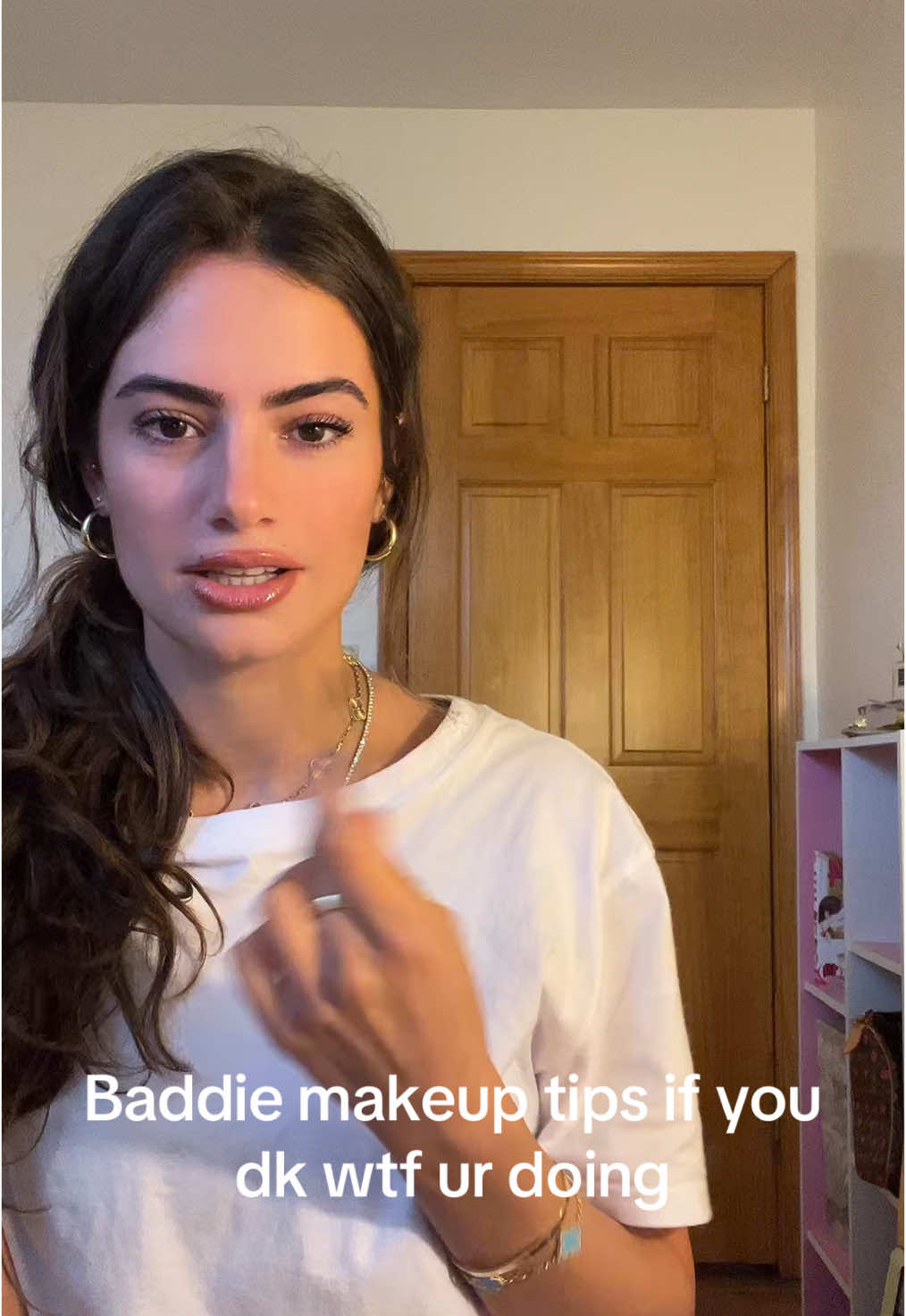 If you want a full makeup tutorial lmk
