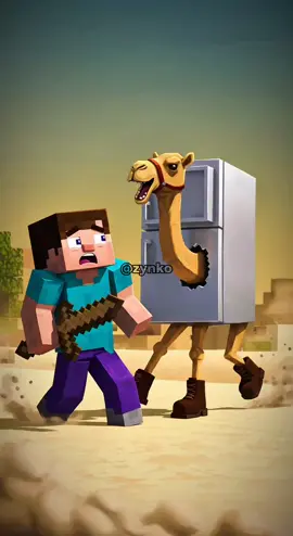 WHO WINS? Steve NOOB vs #frigocamelo , #lavacasaturnosaturnita and #tralalerotralala ! 🐫🐄🦈