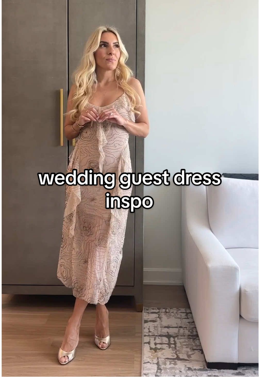 look 2 of 3: serving wedding guest chic ✨  • • • #weddingguestdress #outfitinspo #styleinspo #parisianstyle #parisianchic #ootn #weddingguestoutfits @ZARA 