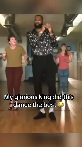 My glorious king did this ballroom dance trend the best #lebron #lebronjames #kingjames #ballroomdance #viral #fyp