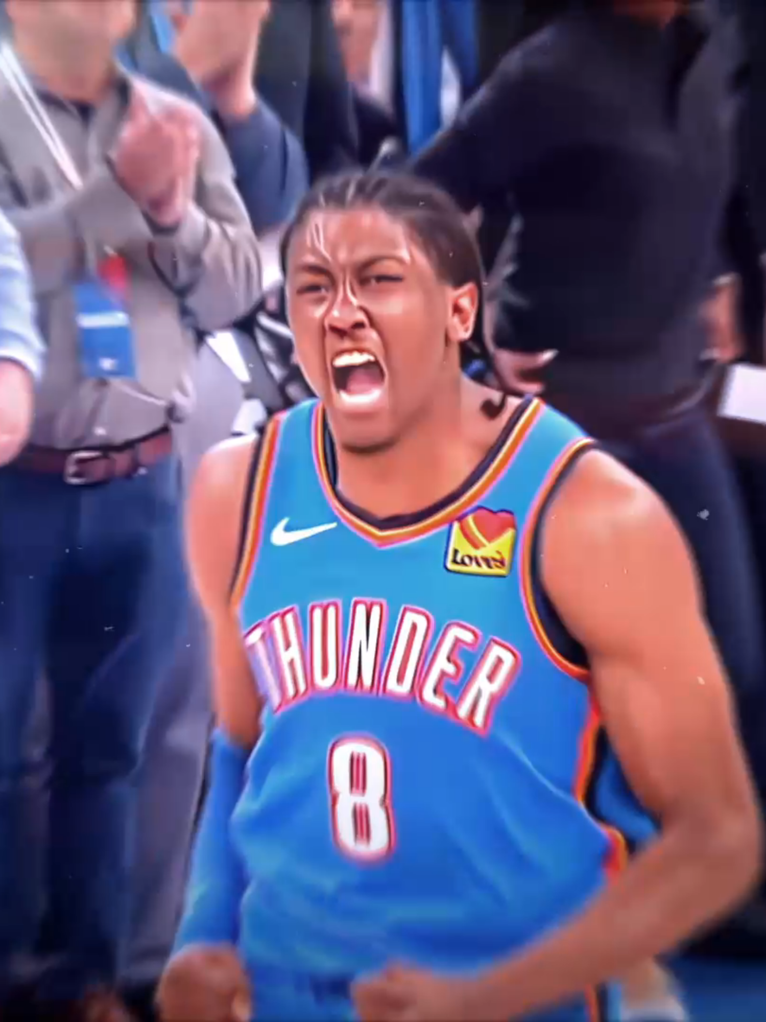 Okc is so back // ib@azrovfx // wanna edit like me? check out my bio // #shaigilgeousalexander #jalenwilliams #chetholmgren #okcthunder #basketball #NBA #viral #trending #fypシ #sehqt