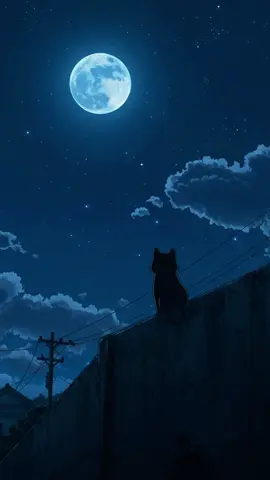 #wallpaper #aianimation #ai  #animewallpaper #dark #cat 