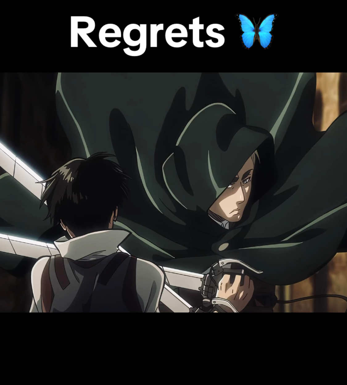 Levi Ackerman A Choice With No Regrets 🦋 #leviackerman #levi #captainlevi #erwinsmith #aot #AttackOnTitan #foryou 
