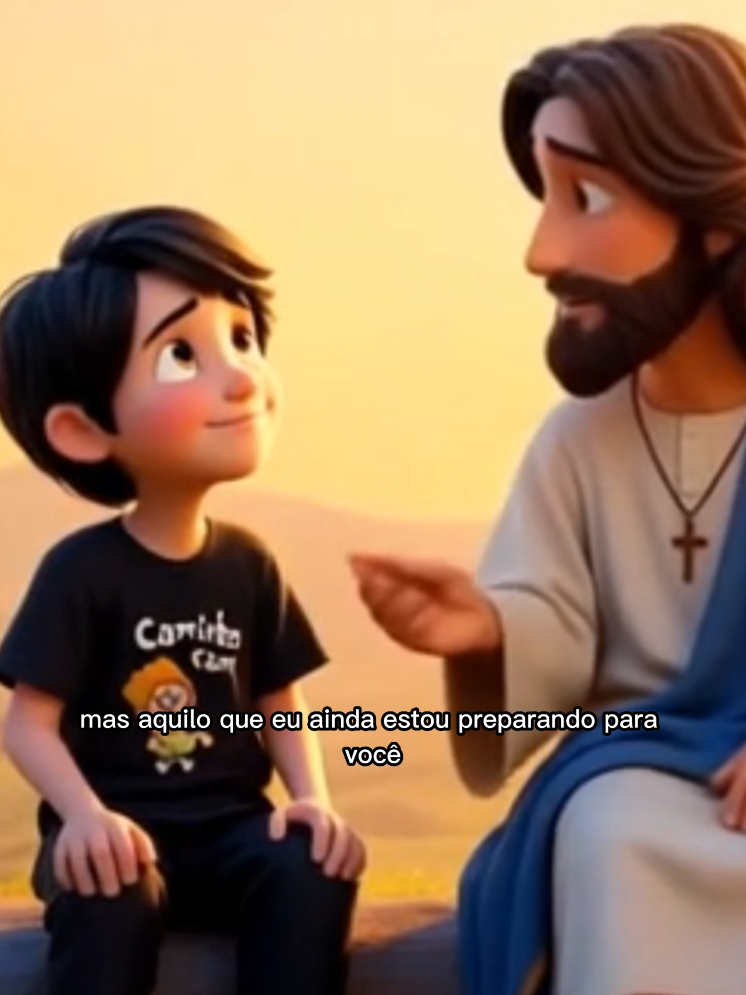“Essa Conversa com Jesus Vai Mexer com o Seu Coração…” #JesusEOmenino #HistóriaQueToca #FéQueTransforma #DiálogoComDeus #MensagemDeEsperança #TikTokCristão