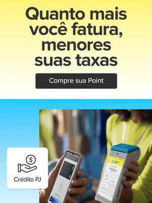 Tem CNPJ? Compre já sua Point Smart e tenha acesso gratuito à sua Conta Digital PJ do Mercado Pago!