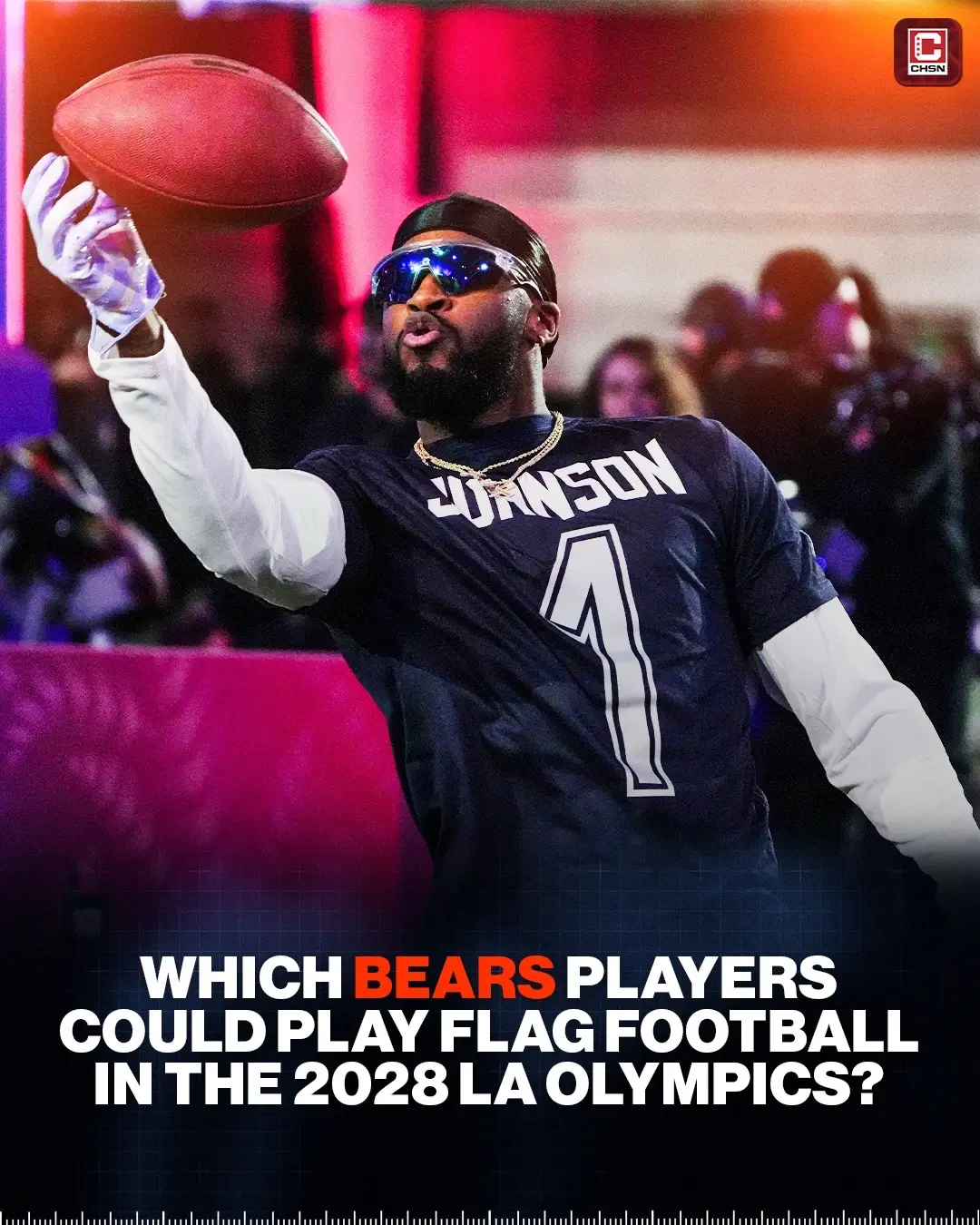 #chicagobears #nfl #summerolympics #flagfootball #la2028 #laolympics2028 