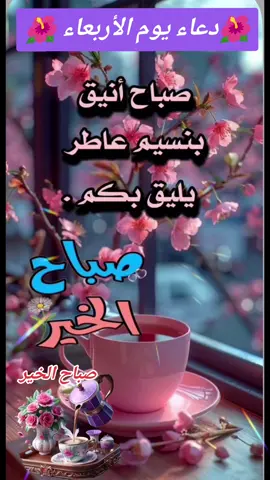 #دعاء#يوم#الاربعاء#صباحكم_معطر_بذكر_الله #صباحكم_سعادة_لاتنتهي #🤲🌺🌹🌼🍂🌞 