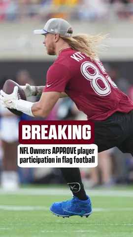 NFL players will be able to compete as soon as the 2028 Olympics in Los Angeles. #fyp #nfl #olympics #flagfootball