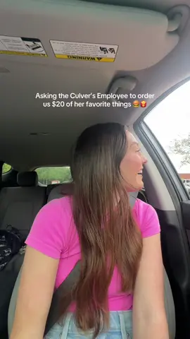 found what @Penny Princess whispered while editing 😂😂 @Culver’s #culvers #orderingwhatthecarinfrontofmegot #sarahlynnrain 