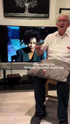 It’s much harder than it looks, how many takes do you think it took 🤣 try it! #granddadsoftiktok #spreadingjoy #givingitago #fyp #livingmybestlife 