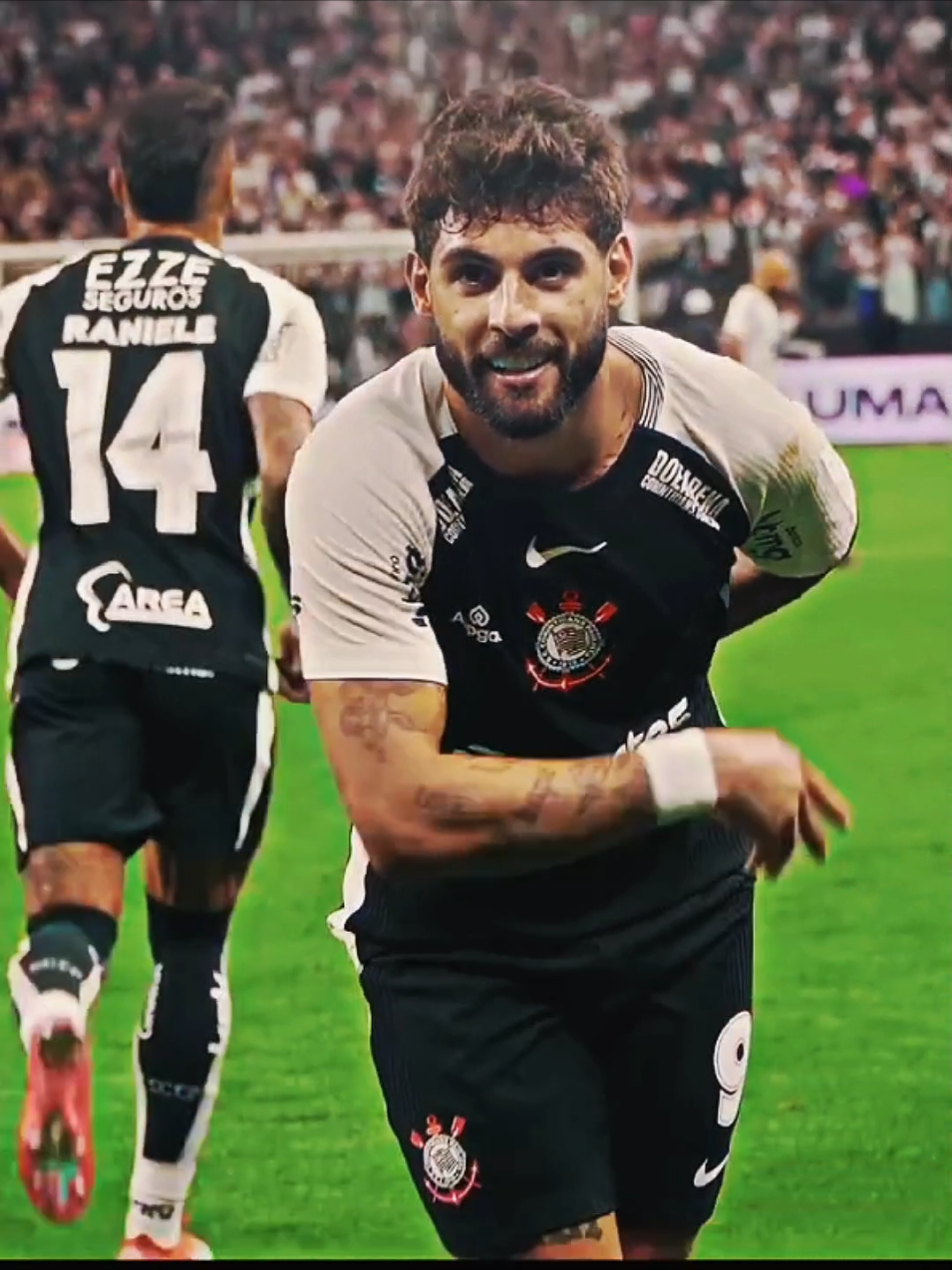 Vamoooo! Vitória do Corinthians contra o Santos 🦅🔥 Respeita teu pai Santos, Yuri Alberto rei dos clássicos, o melhor 9 não tem jeito esqueceeee #corinthians #santos #yurialberto #🖤🤍 #vaicorinthians  @Yuri Alberto 