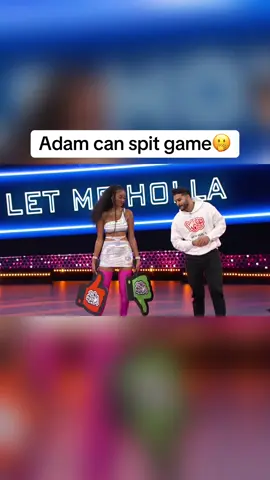 She called him cute before he even said anything😱 #fyp #fypシ #fypage #xzybca #viral #vine #viralvideo #adam #kingbach #wildnout #rizz 