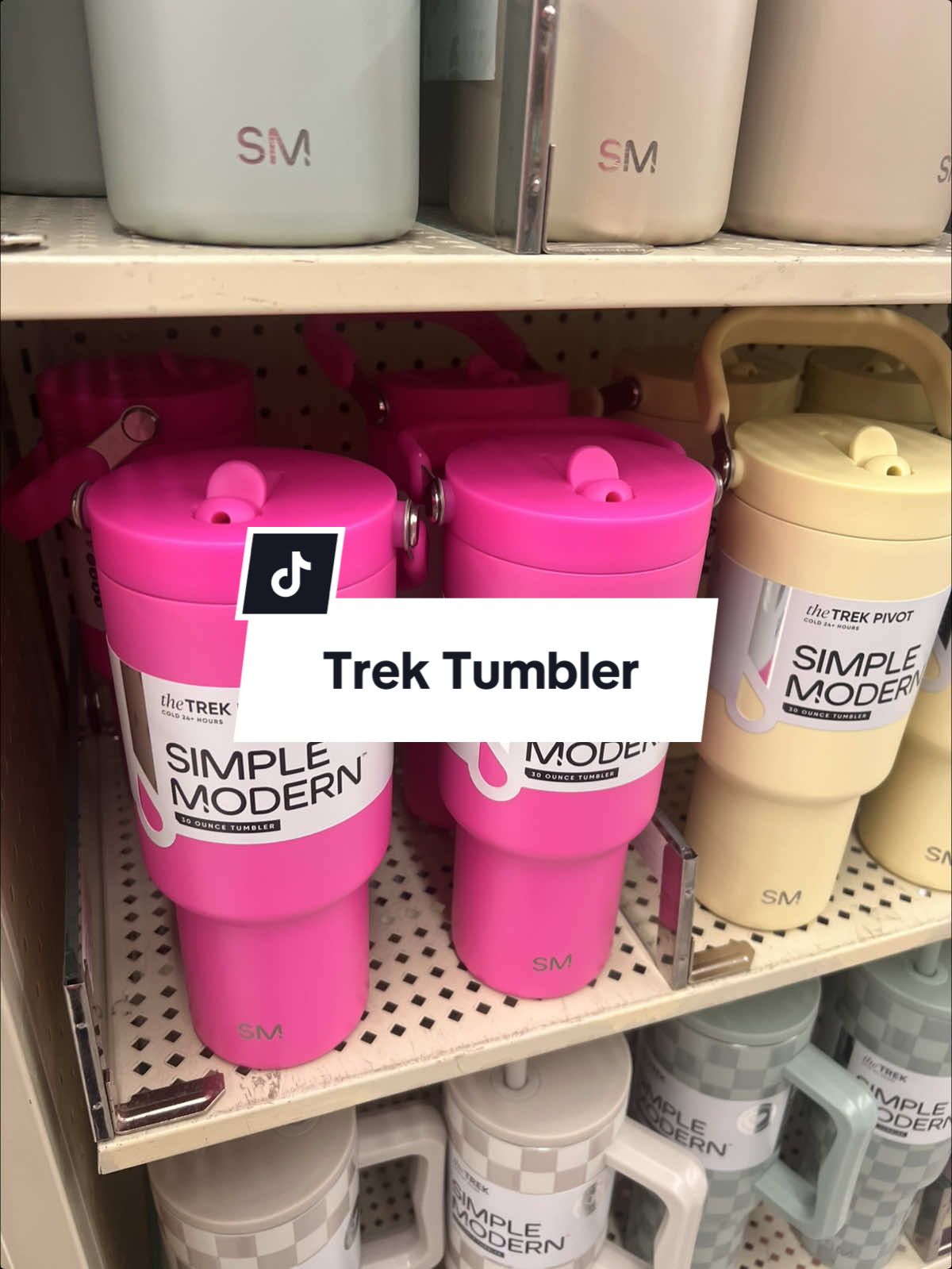 Incredible impressed with the quality and color options on the @Simple Modern Trek Tumbler! SPILLPROOF! #simplemodern 