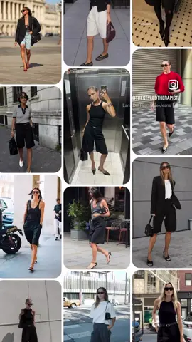 At the top of my shopping list—and consistently requested by clients? LONG SHORTS. They’ve earned their spot as a wardrobe essential. While short shorts still have their moment, the long short offers something far more refined: structure, versatility, and that effortlessly pulled-together feel. From tailored trousers reimagined into shorts to structured denim cut just above the knee, this silhouette is quietly powerful. It brings balance and proportion, elongates the leg, and can be styled to hit multiple style codes—minimalist, polished, off-duty, or even streetwear, depending on the pieces you pair them with. 💡 Stylist tip: 	•	For an office-to-outing look, pair a pleated long short with a crisp poplin shirt and low slingbacks. 	•	For a cool, downtown feel, layer with a vintage graphic tee, oversized blazer, and chunky sneakers. 	•	Want a high-summer minimalist moment? Try a tonal set—cream long shorts and a matching vest or tank, finished with leather slides and sculptural jewelry. The long short is more than a seasonal piece—it’s a styling anchor. And once you start building looks around them, you’ll wonder how you ever lived without them. #OOTD #whattowear #style #fashion #fashiontok #StreetStyle #fashiongirl #stylist #stylistnotes #styledtherapy #summerstyle 