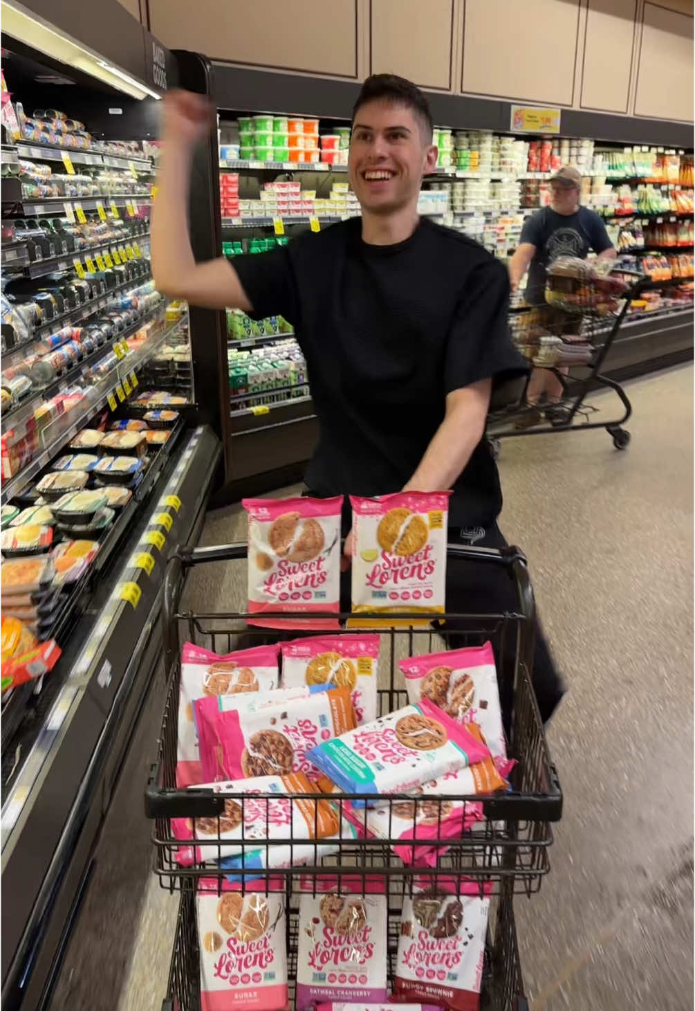 Cookie dough aisle got me acting up @Sweet Loren’s ✨ 😂🍪‼️ #sweetlorenspartner #cookiedough #jerseyclub #jerseyyjoe #jersey #trend #viral #fyp 