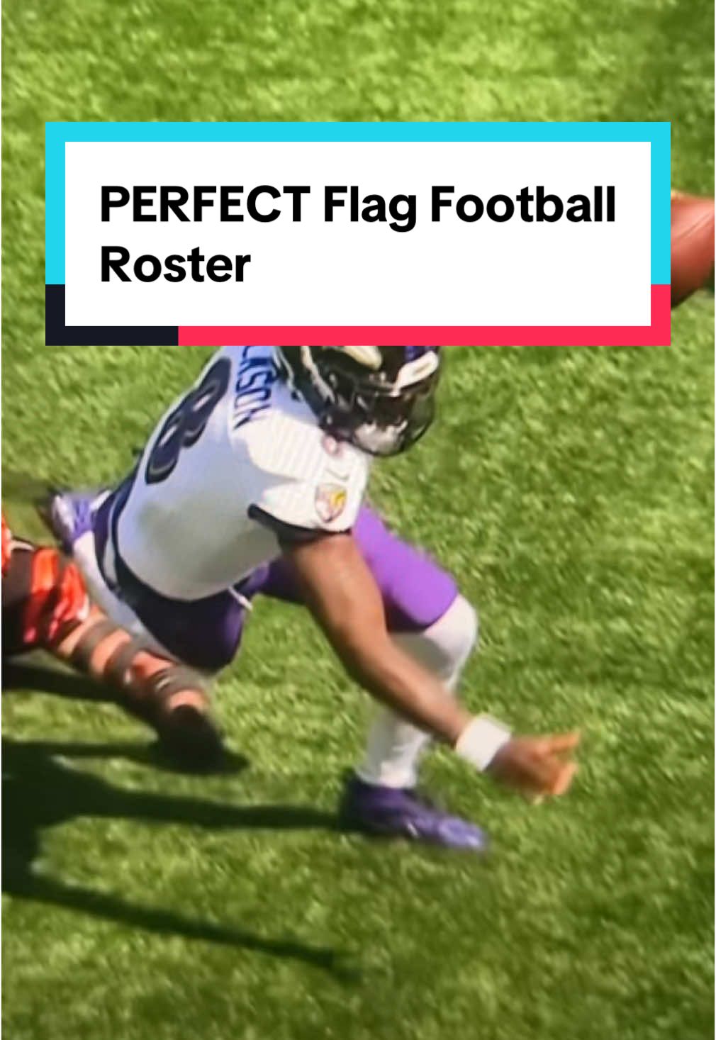 This is the greatest Flag Football Team ever assembled 😭😭😭 #nfl #football #nflfootball #sports #fyp 