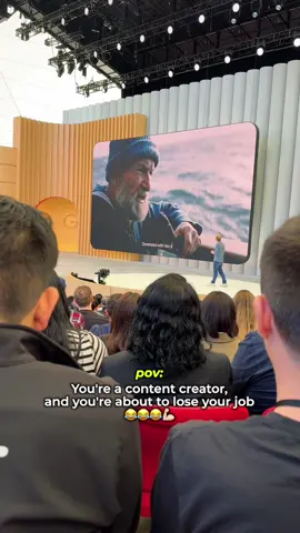 What you’re seeing is AI-generated — both the video and the voice. Veo 3 can now create not just footage, but full scenes with realistic dialogue and storytelling. You give it a prompt — it gives you a story. With movement. With composition. With emotional tone! For all the content creators out there — this changes everything. You can visualize ideas, pitch concepts, build scenes — all before you even hit “record.” #googleio #invitedbygoogle #veo3
