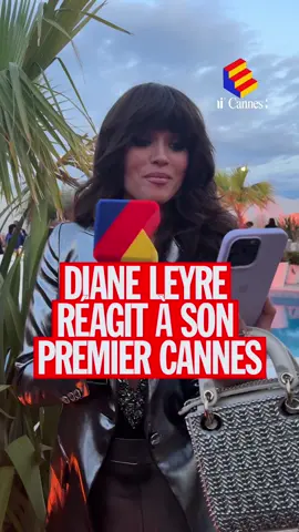 @dianeleyre réagit à son premier Cannes #cannes2025 #festivaldecannes #dianeleyre #missfrance 