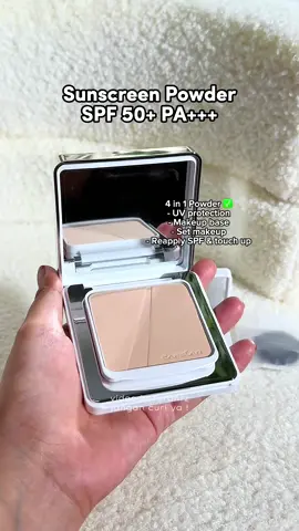 Lepas ni nak reapply spf just dapdap je sunscreen powder @Carslanmy ! base makeup tak rosak & ofc makeup lagi smooth ya 💓 #carslan #carslanpowder #sunscreenpowder #carslansunscreenpowder #powdersunscreen #makeup 