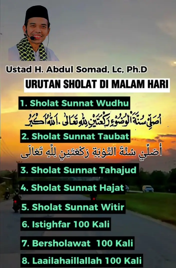 #URUTANSHOLATDIMALAMHARI