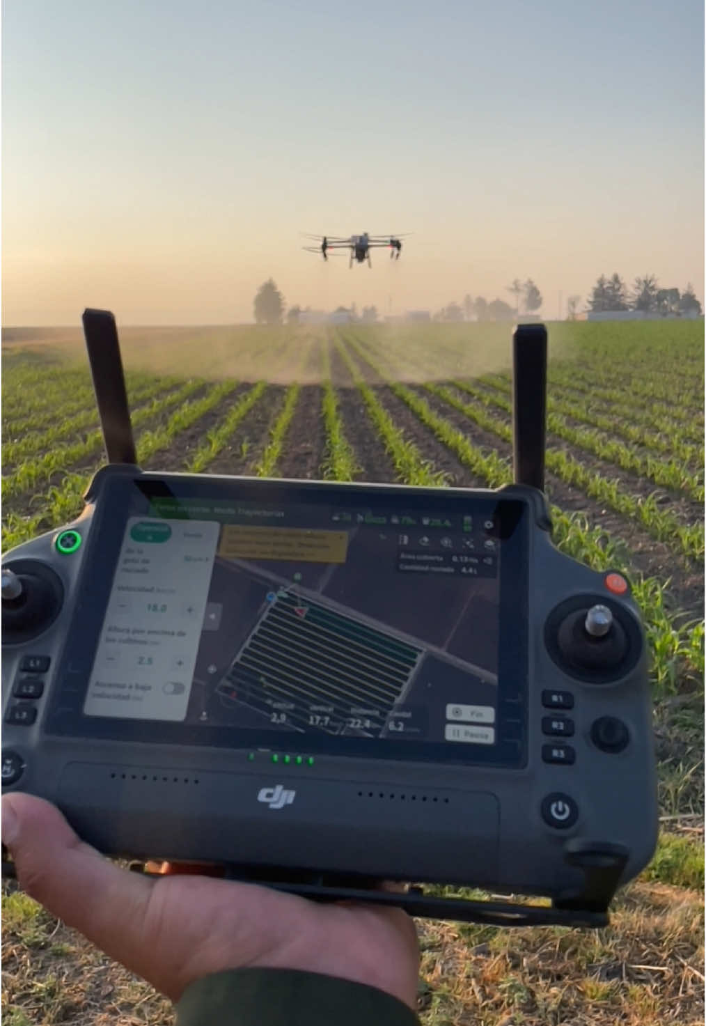 Viviendo el sueño🌽🌾💯 @DJI Official @MAQUINALIKA SA DE CV 