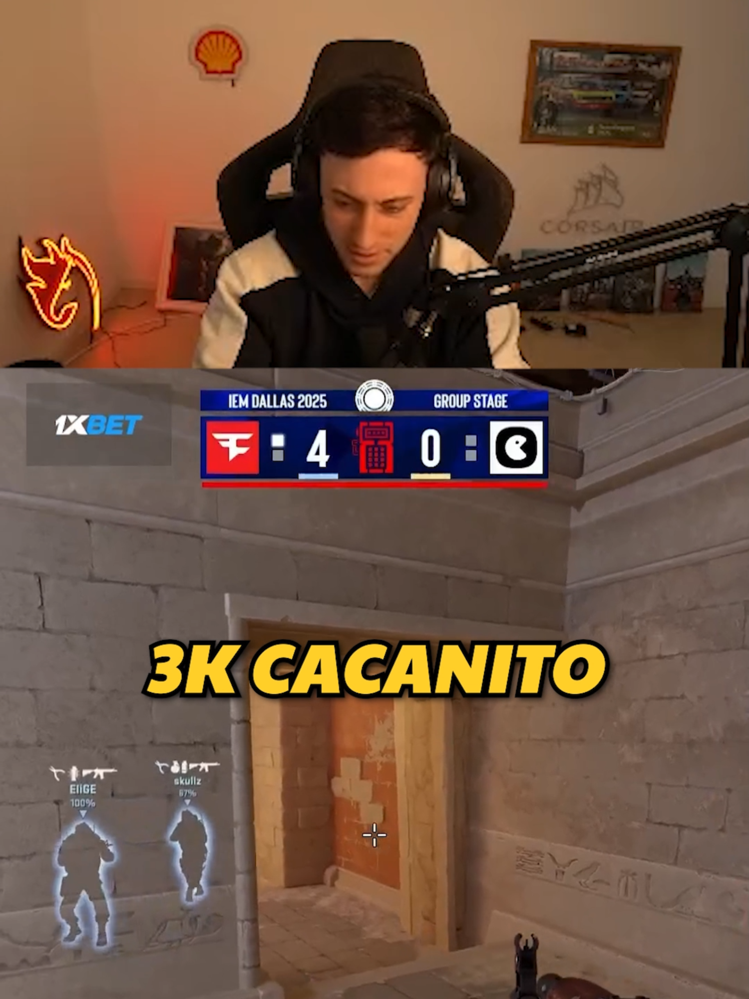 SOLIDO CACANITO ##counterstrike #cs2highlights #twitchstreamer #cs2moments #csargentina #iemdallas #esl #fazeclan #cs2 #forg1 #fyp #paratii