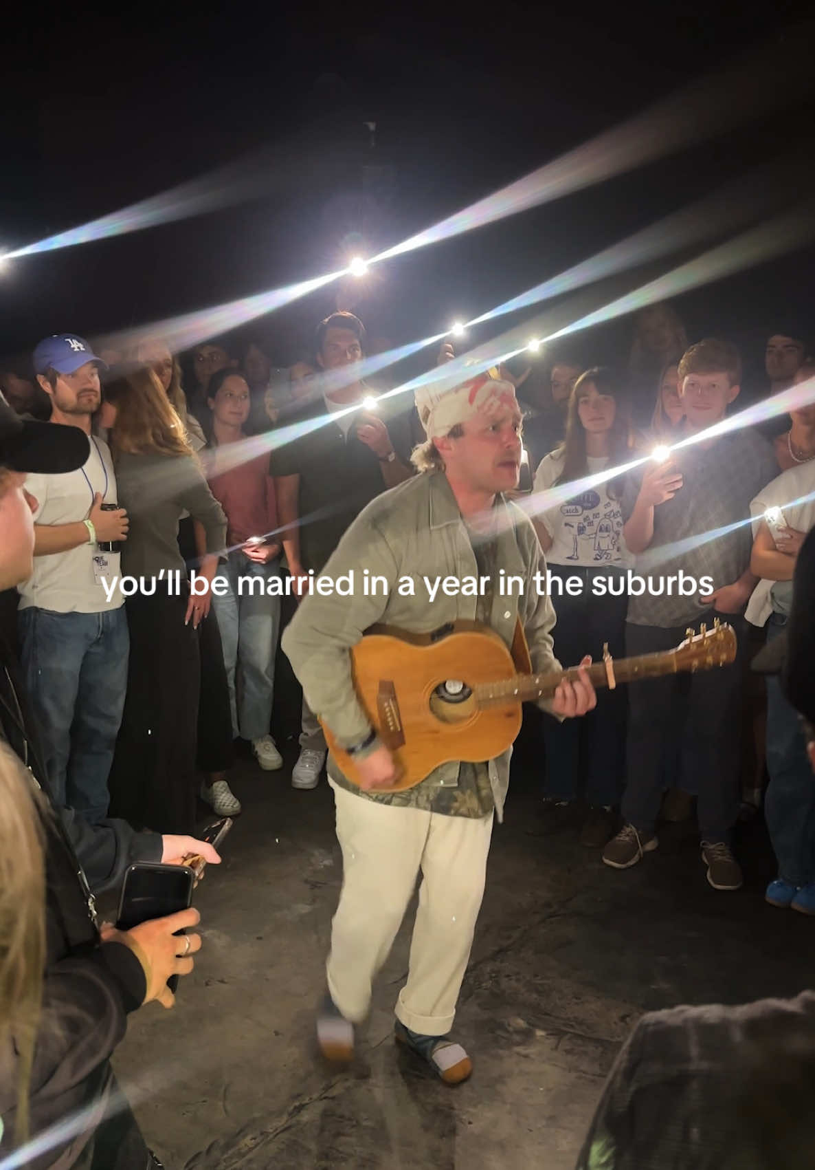 i love this moment where i get to share my most vulnerable songs at each show. just me and the crowd. this one is called “married in a year,” and i think it’s about comparing myself with everyone. 