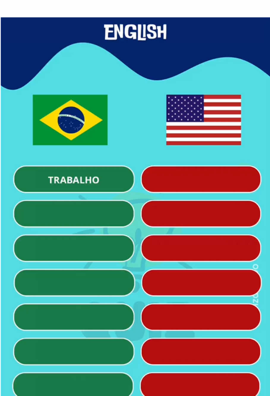 💡Quiz de traduções português para inglês #quiz #vaiprofy #perguntaserespostas #ingles 