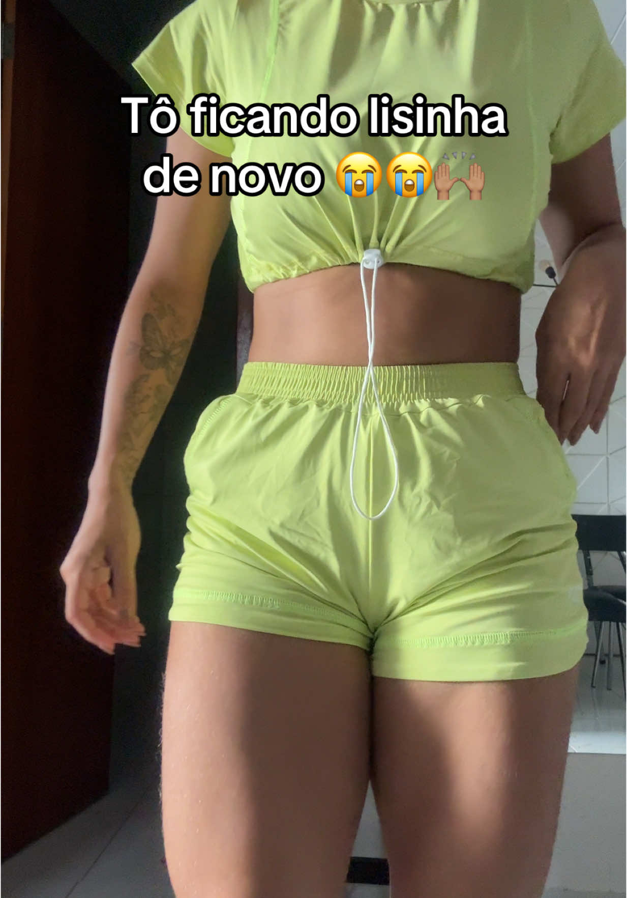 Achava q nunca mais ia ficar e tô surpresa agr #lipedema #celulite #flacidez #foliculite 