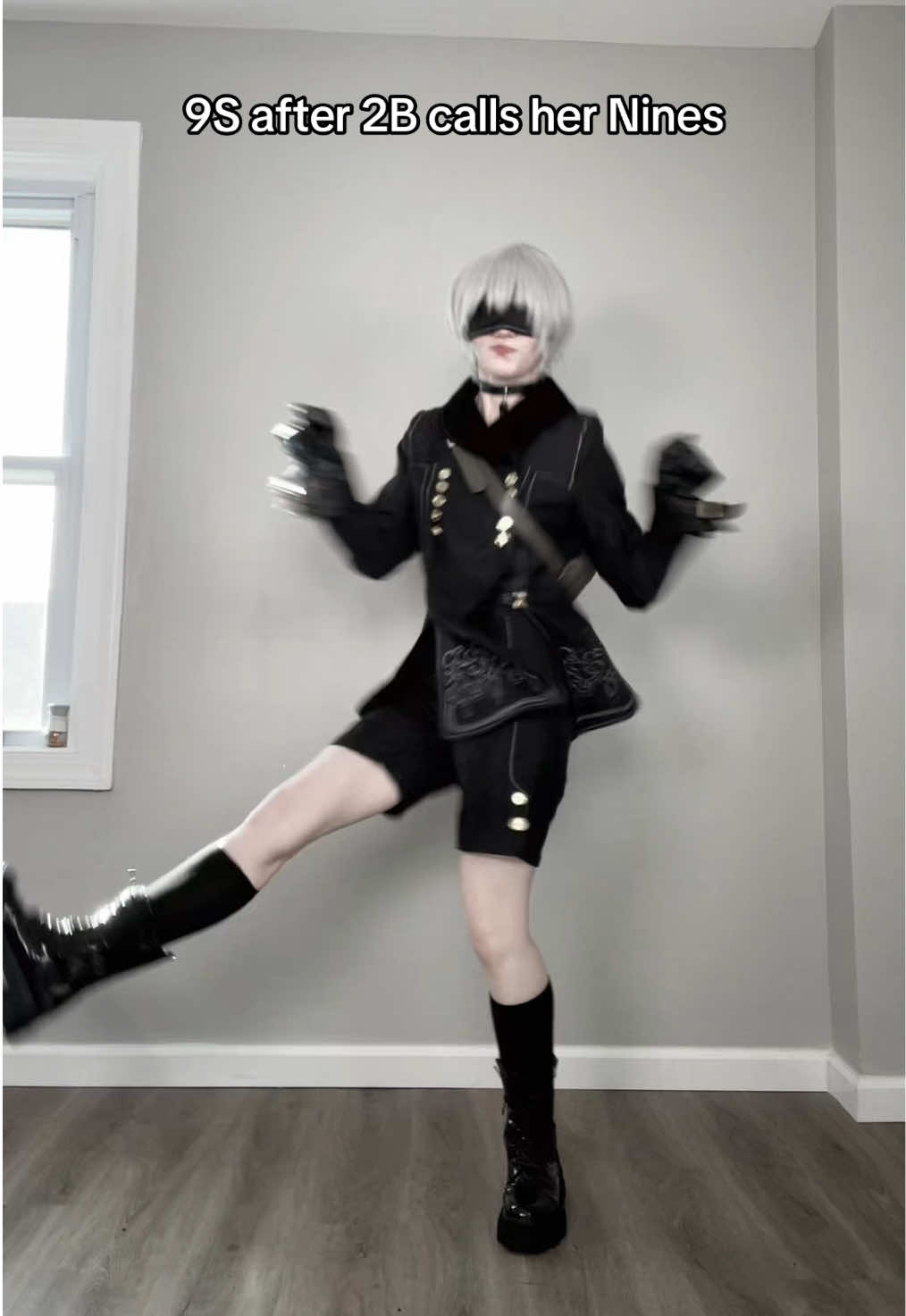 This is Twitch fan service ignore my antics lol #cosplay #nierautomata #cosplayer #niercosplay 