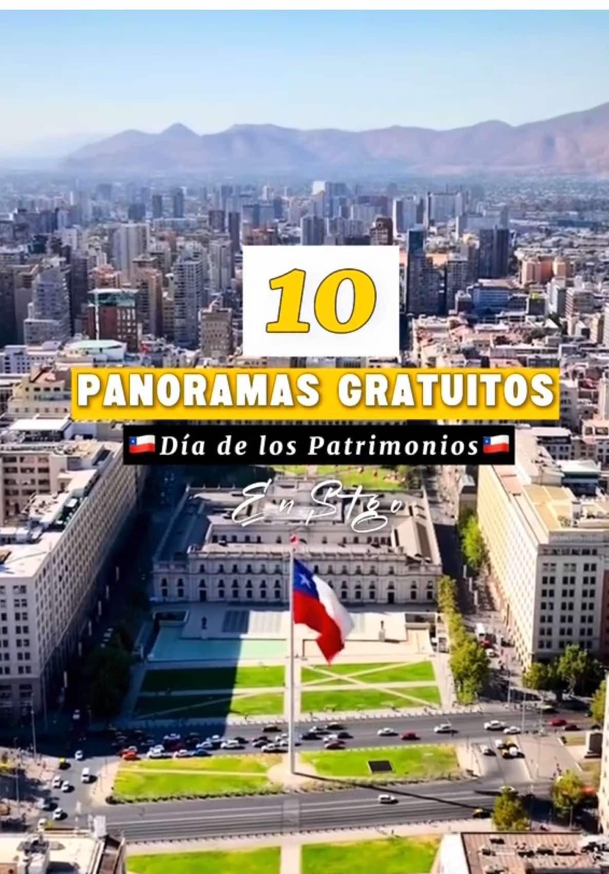 🏰⭐️¿Cuál visitarás?  Etiquet@ a tu compañía para disfrutar el #díadelospatrimonios 💙 ✅Lista de Tours Guiados: Para más Info pueden preguntar en los comentarios🙌 1- Museo Palacio Cousiño (24 y 25 de mayo). 2- palacio de la Moneda.  (24 y 25 mayo).  3- Museo Palacio Subercauseux (24 de mayo).  4- Museo de Historia Natural (24 y 25 de mayo).   5- Puente Banco Santander (Sábado 24 de mayo). 6- La Bolsa de Santiago (sábado 24 de mayo). 7- Banco Central de Chile (25 de mayo). 8- Cerro Santa Lucía (24 y 25 de mayo). 9-  Iglesia los Sacramentinos (sábado 24 de mayo). 10- Televisión Nacional de Chile (SOLO el 24 de mayo). Mi Favorito claramente es el de TVN, los que van allá nos encontramos el Sábado 24 a las 9 AM.  No se pueden y disfruten mucho este Día de los Patrimonios🏰⭐️😍 . . . . . . . . . #diadelospatrimonios #museostiktok #diadelospatrimonios2025 #patrimonio #patrimoniocultural #cultura #arte #chile #panoramas #panoramasantiago #santiagodechile #2025 #museos #palacios #paratii 