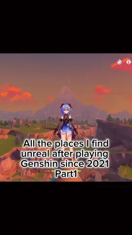 Only my opinion!!! (And also I say unreal as in extremely pretty 🙏🏻 #genshin #GenshinImpact #teyvat #cinematic #ganyu #genshinimpact1 