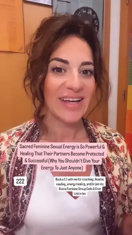 Why divine feminine sexual energy is so sacred and healing 