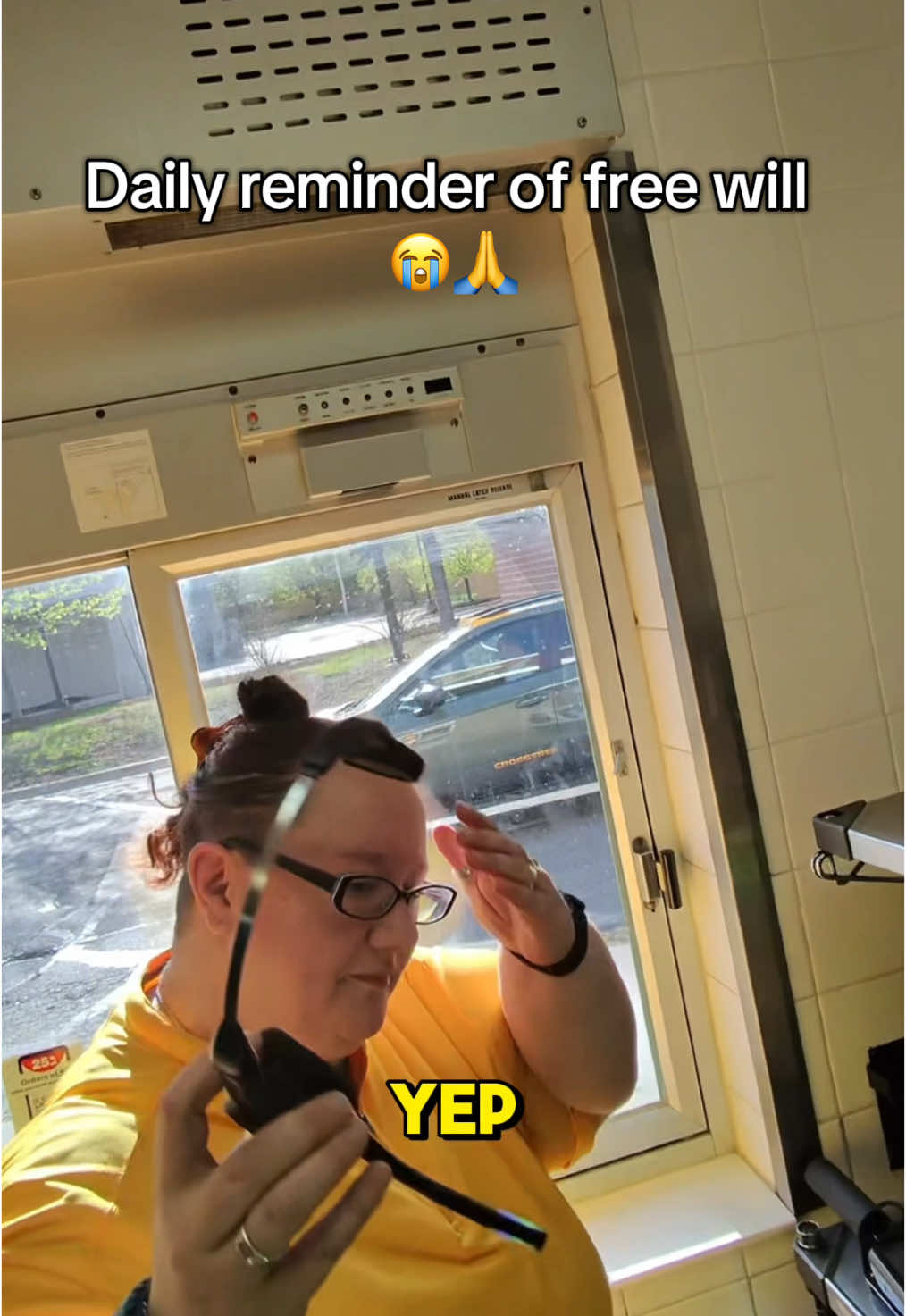 Just might be an employee now 😭🙏 #freewill #mcdonalds #pov #prank #foryou 