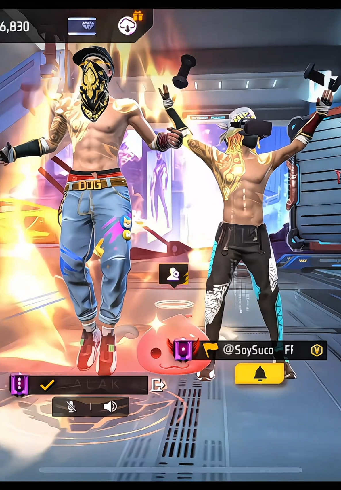 Me volví a reencontrar con Suco de piña para cumplir un reto en BR clasificatoria  😱🔥##garena##freefire##alak##foryoupage##garenafreefire@@Soysuco