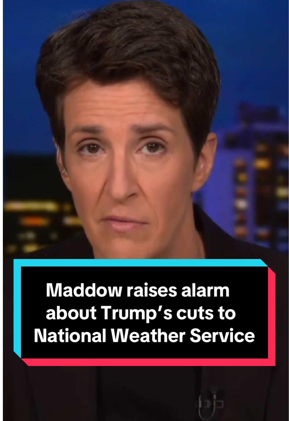 @The Rachel Maddow Show reacts to the Trump administration's cuts to the National Weather Service and FEMA following a string of devastating storms that ripped through Kentucky and Missouri. 
