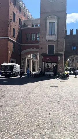 Ferrara Centro beautiful historical city of Italy 