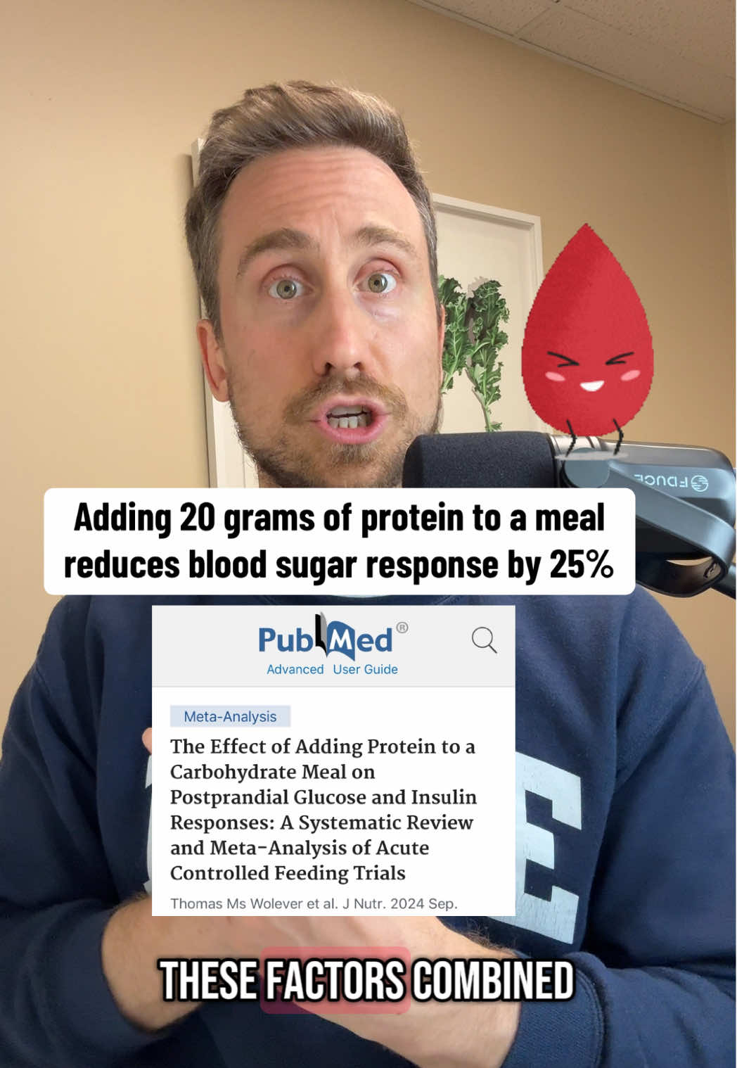 Add protein to reduce blood sugar  #bloodsugarbalance #protein #prediabetes #diabetesprevention #foodscience #glucosetest #bloodsugarbalance #glucosemonitor #insulinresistance #nutritiontok #torontotok 
