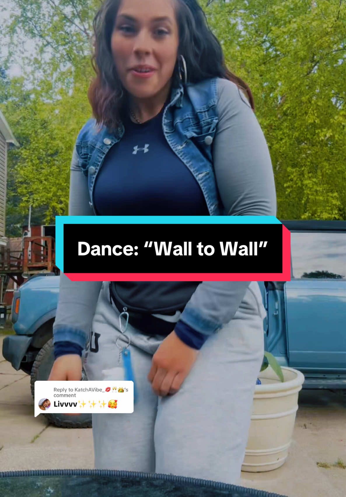 Replying to @KatchAVibe_💋🥂👑 #tysm 🫶🏽 #walltowall 🥰😘 